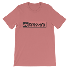 Public Land Owner - Black Print